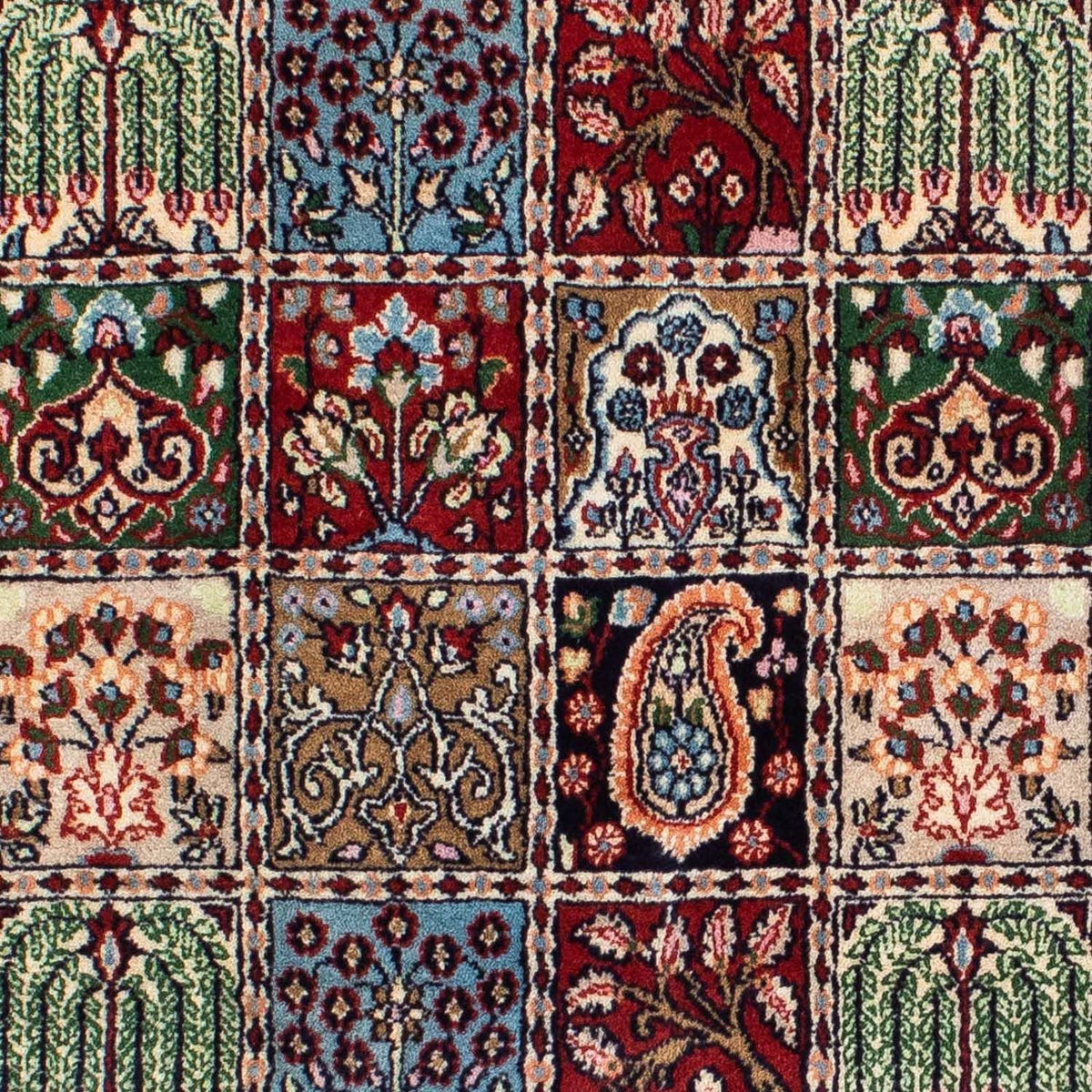 Persisk tæppe - Classic - 196 x 149 cm - mørkerød