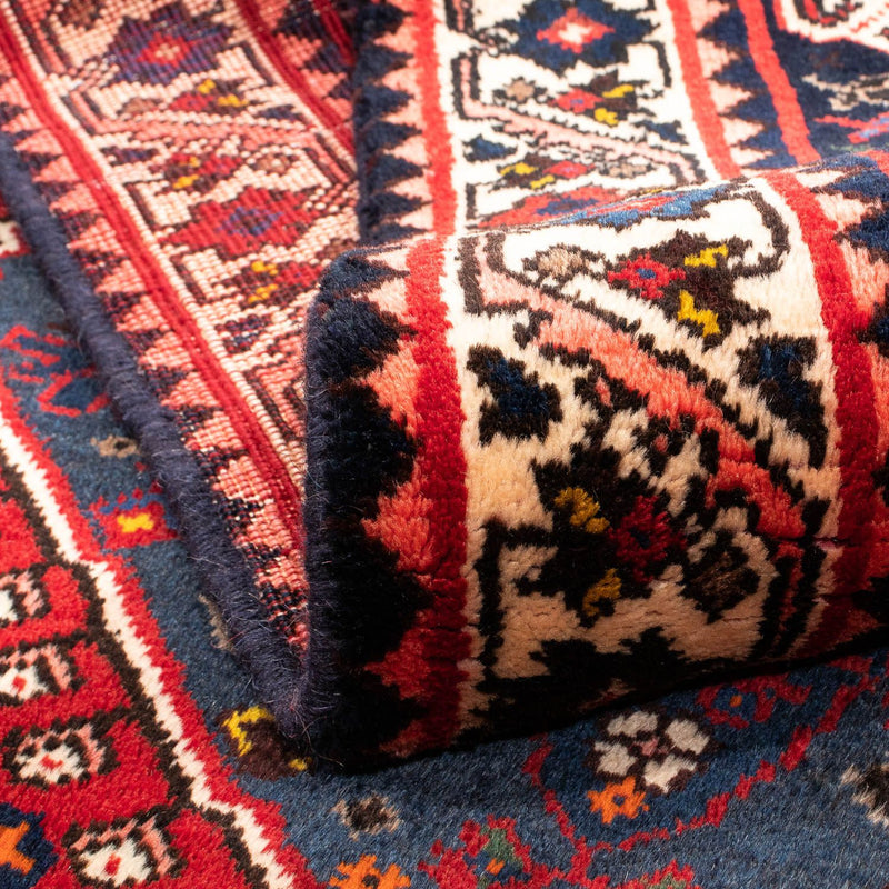 Løber Persisk tæppe - Nomadisk - 276 x 111 cm - mørkerød