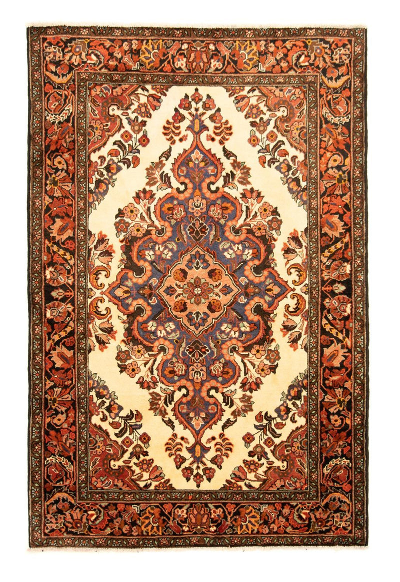 Persisk tæppe - Nomadisk - 204 x 132 cm - beige
