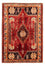 Persisk tæppe - Nomadisk - 240 x 167 cm - mørkerød