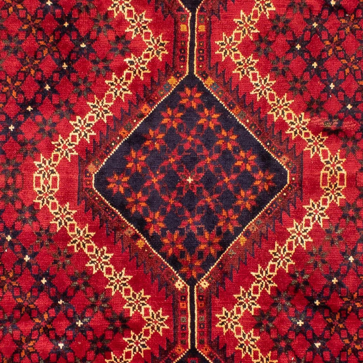 Persisk tæppe - Nomadisk - 298 x 208 cm - rød