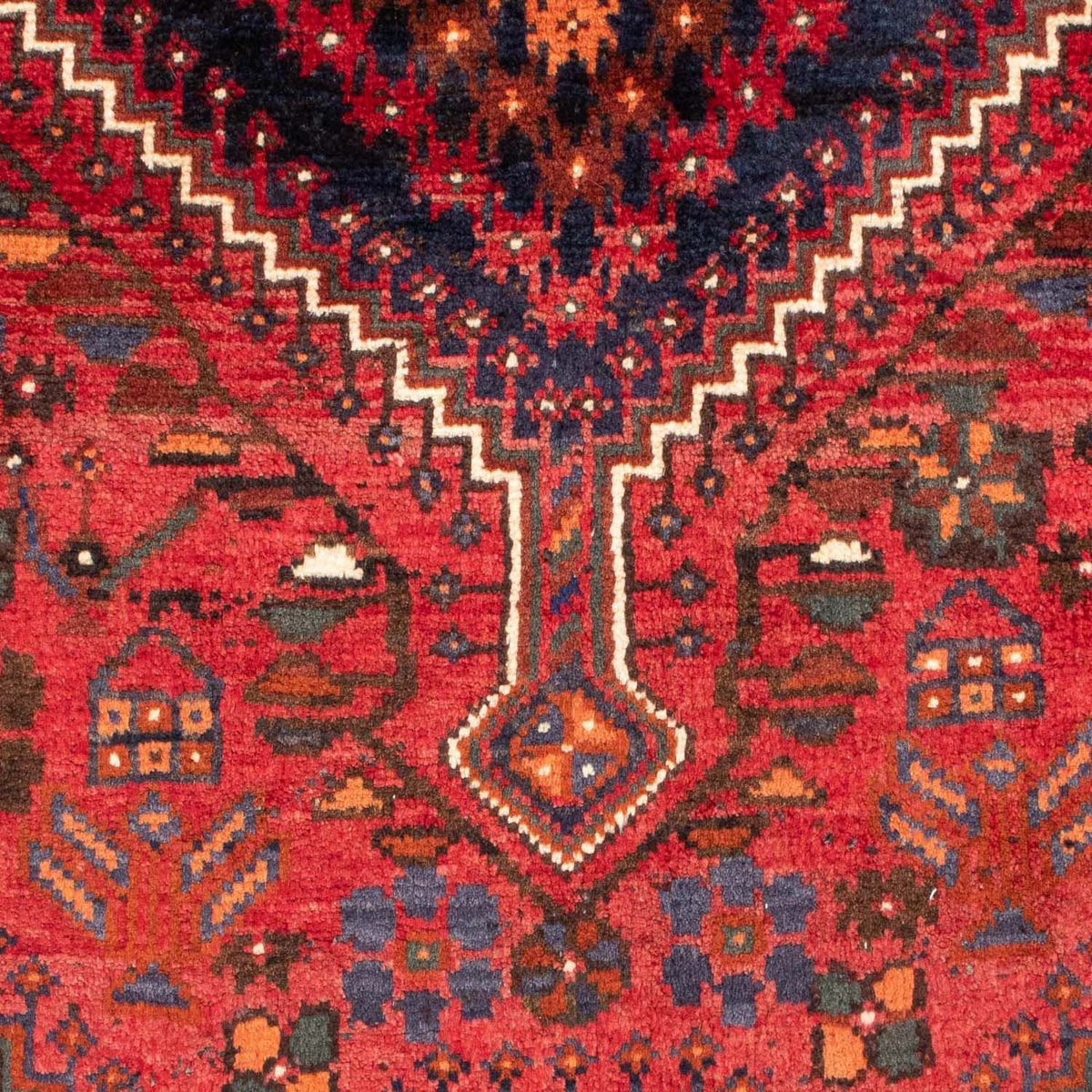 Persisk tæppe - Nomadisk - 308 x 206 cm - rød