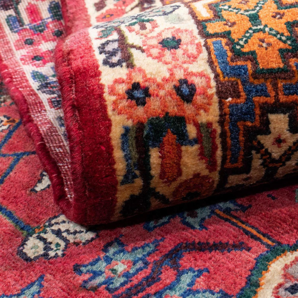 Persisk tæppe - Nomadisk - 274 x 203 cm - rød