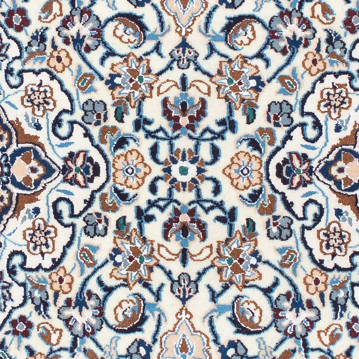 Løber Persisk tæppe - Nain - Royal - 196 x 59 cm - beige