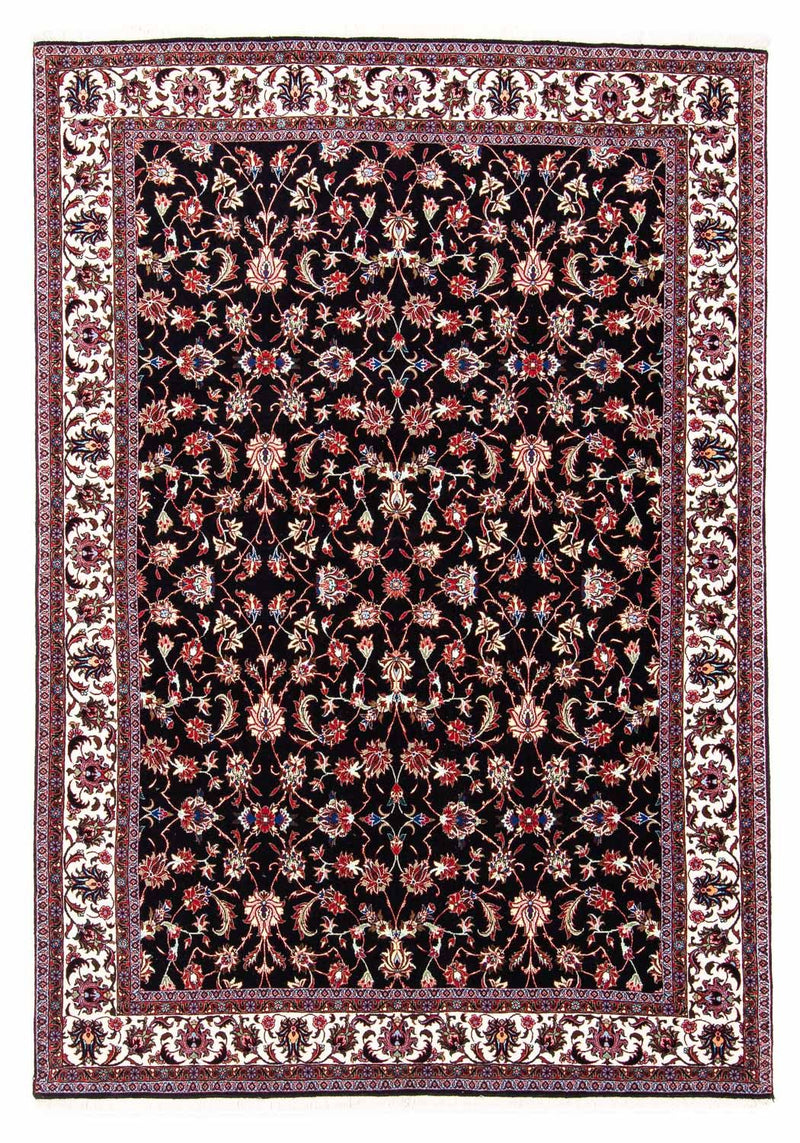 Persisk tæppe - Bijar - 237 x 167 cm - mørkeblå