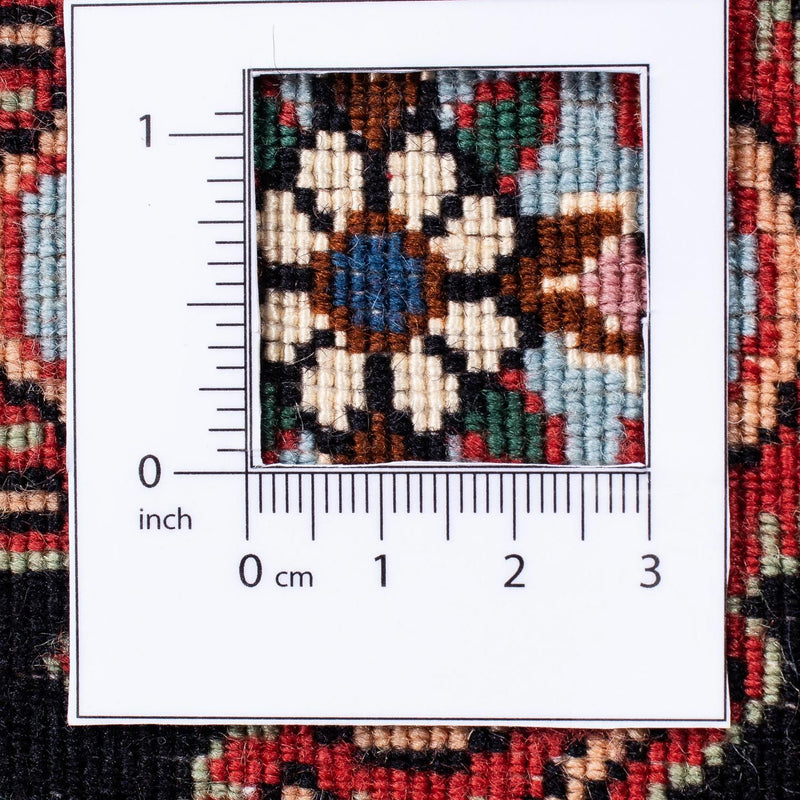 Persisk tæppe - Bijar - 238 x 169 cm - mørkeblå