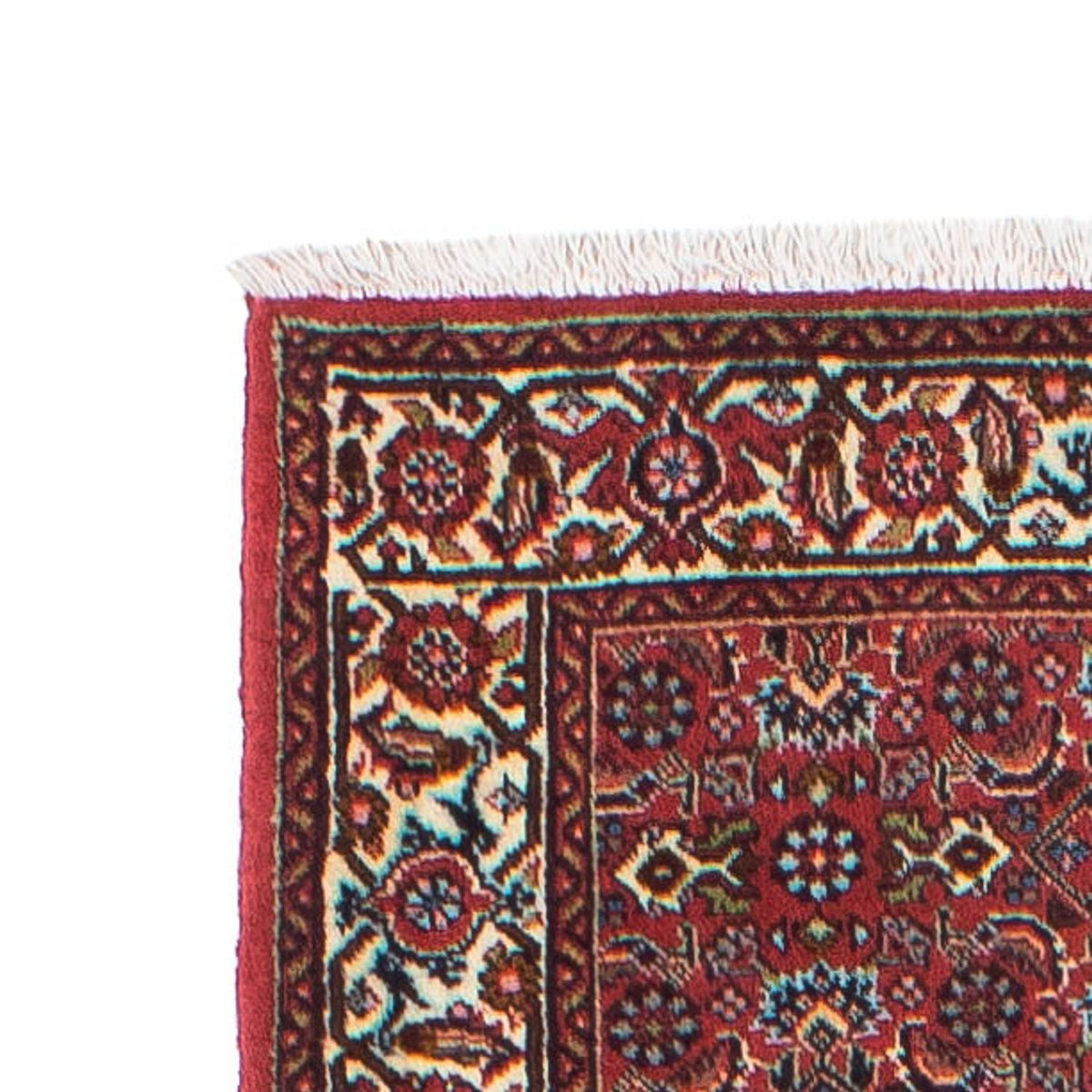 Løber Persisk tæppe - Bijar - 243 x 68 cm - lysrød