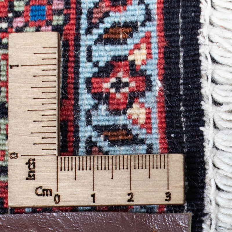 Løber Persisk tæppe - Bijar - 418 x 86 cm - lysrød