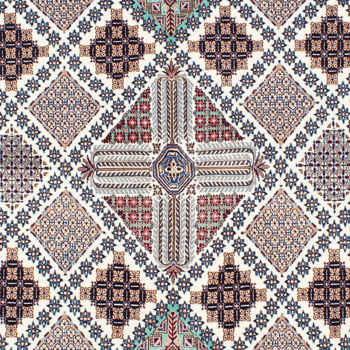 Persisk tæppe - Nain - Premium - 226 x 139 cm - flerfarvet