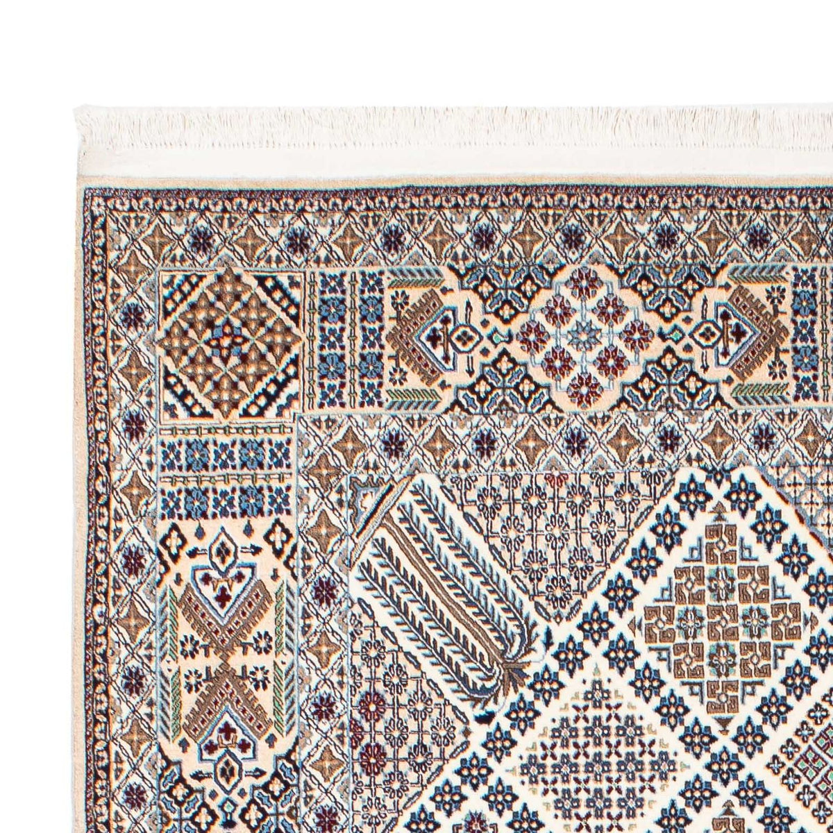 Persisk tæppe - Nain - Premium - 226 x 139 cm - flerfarvet