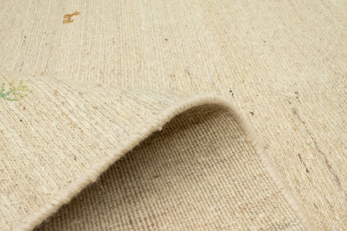 Gabbeh-tæppe - Persisk - 185 x 139 cm - beige