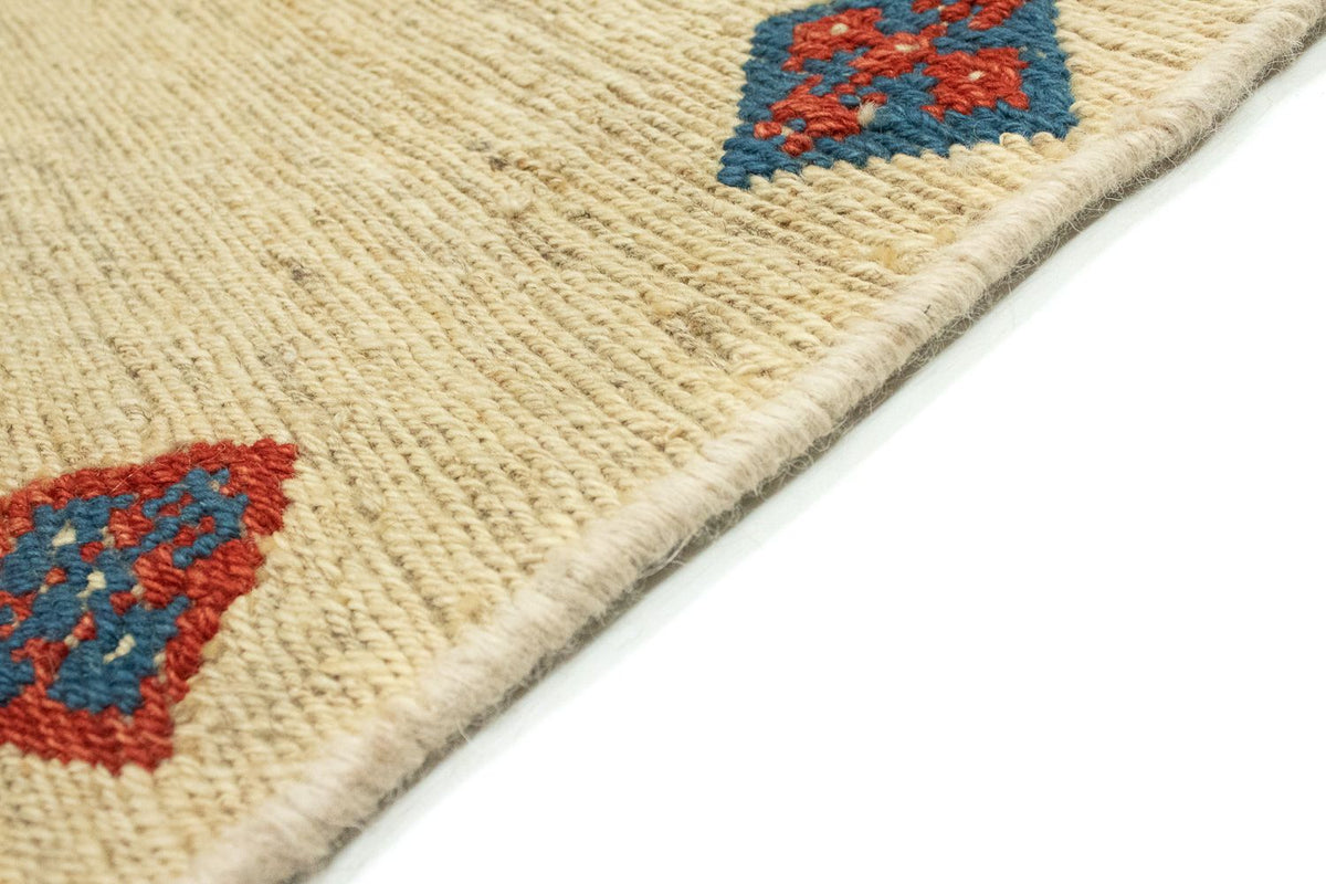 Gabbeh-tæppe - Persisk - 218 x 146 cm - beige