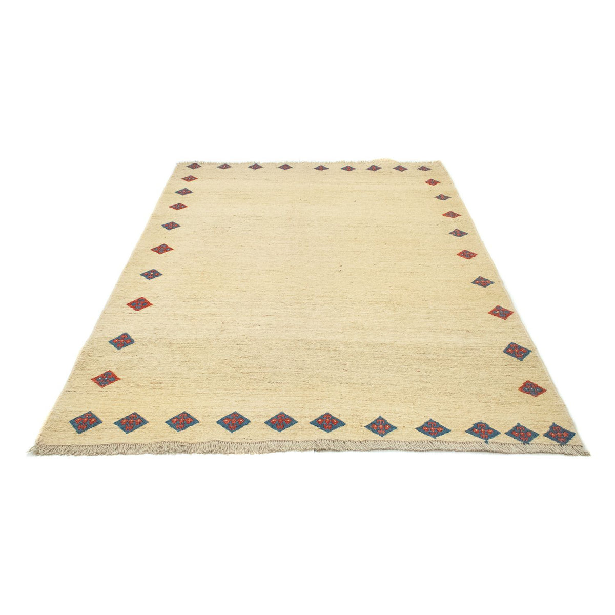 Gabbeh-tæppe - Persisk - 218 x 146 cm - beige