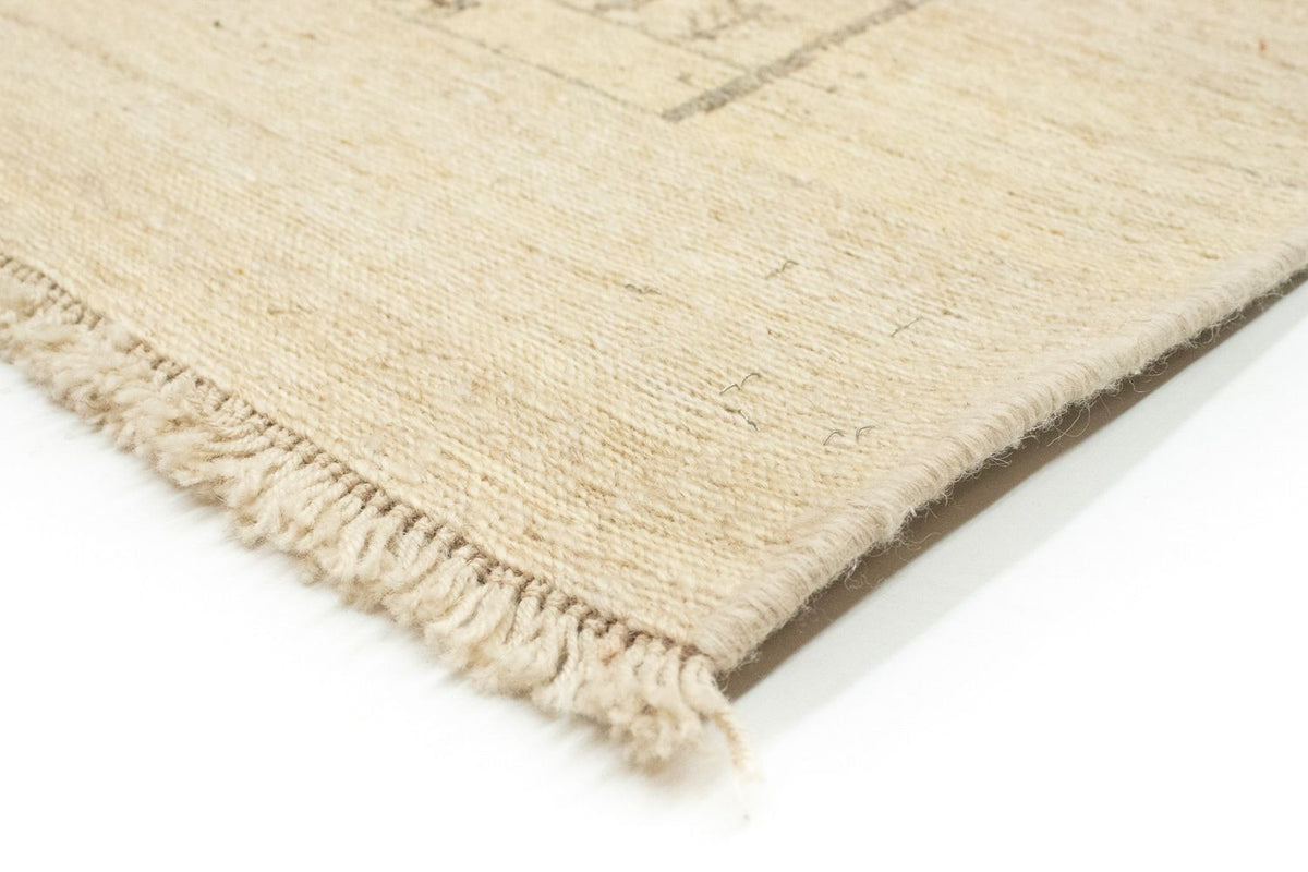 Gabbeh-tæppe - Persisk - 197 x 147 cm - beige