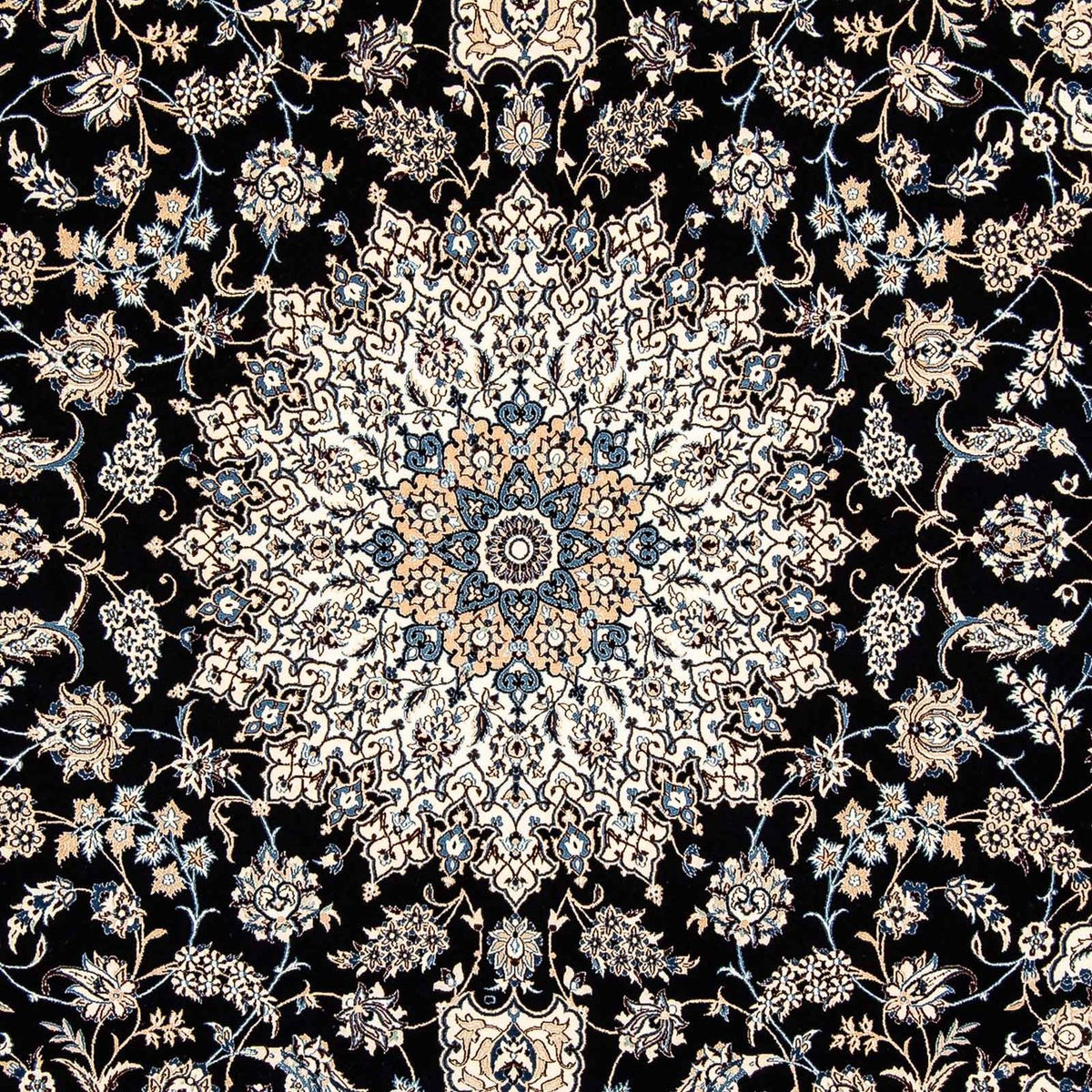 Persisk tæppe - Nain - Premium - 327 x 211 cm - beige