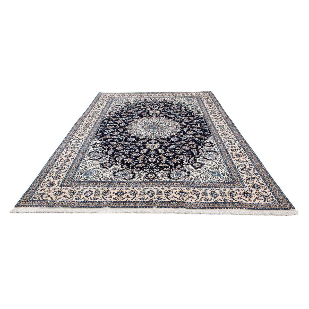 Persisk tæppe - Nain - Premium - 327 x 211 cm - beige