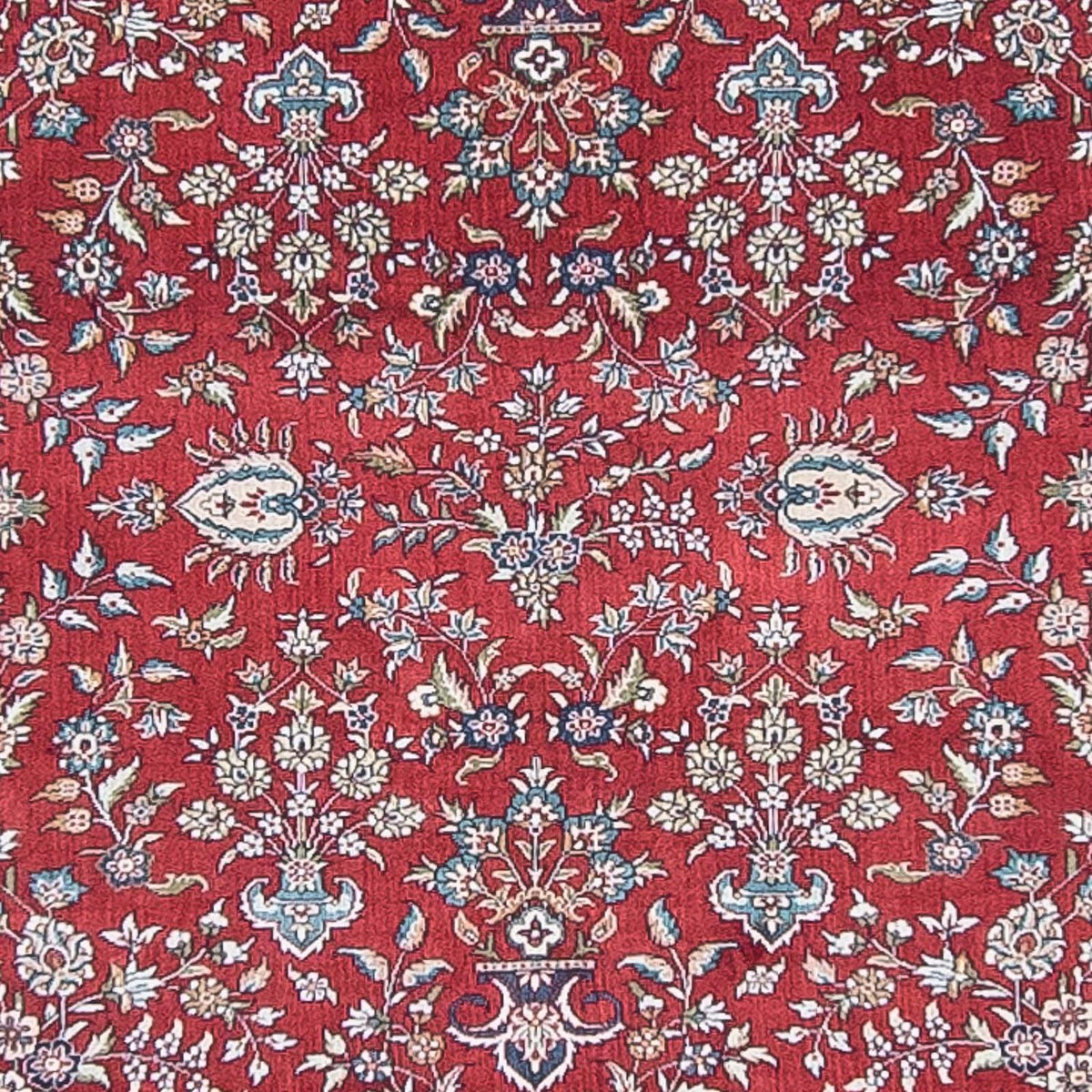 Løber Orientalsk tæppe - Hereke - 369 x 78 cm - mørkerød