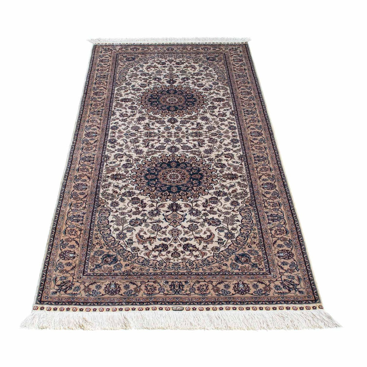 Løber Orientalsk tæppe - Hereke - 185 x 78 cm - beige