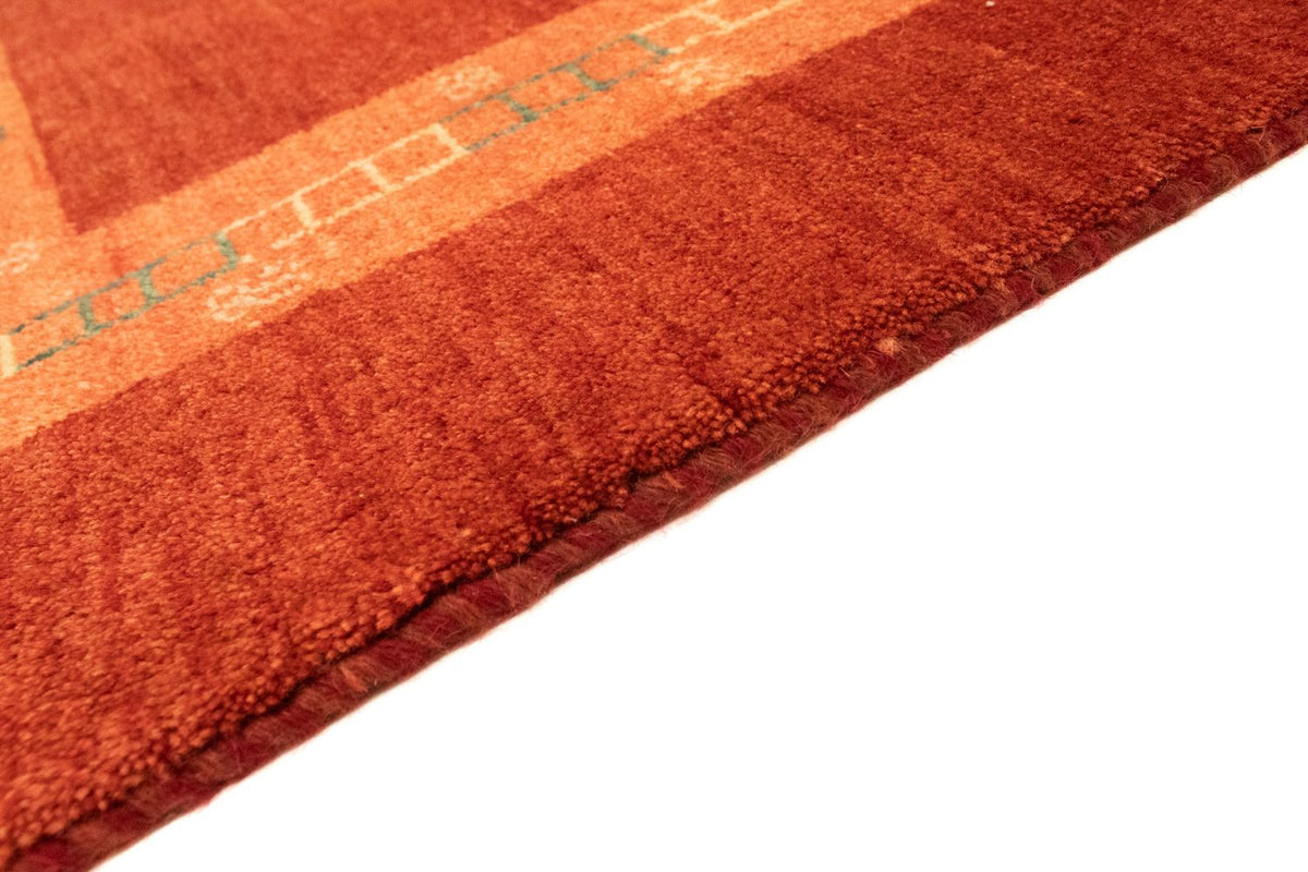 Gabbeh Tæppe - Loribaft Persisk - 233 x 173 cm - rød