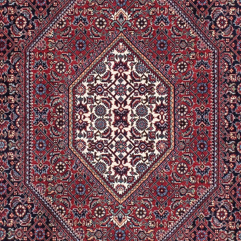 Løber Persisk tæppe - Bijar - 202 x 99 cm - mørkeblå