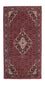 Løber Persisk tæppe - Bijar - 202 x 104 cm - mørkerød