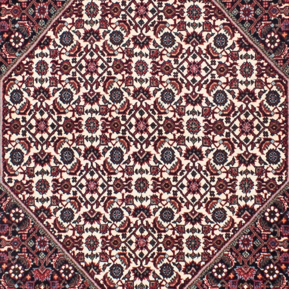 Løber Persisk tæppe - Bijar - 295 x 88 cm - rød