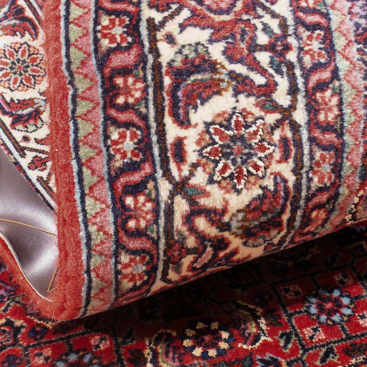 Persisk tæppe - Bijar - 170 x 88 cm - rød