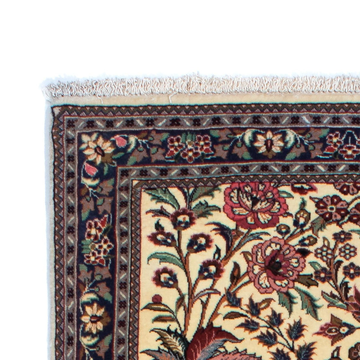 Løber Persisk tæppe - Ghom - 212 x 70 cm - beige