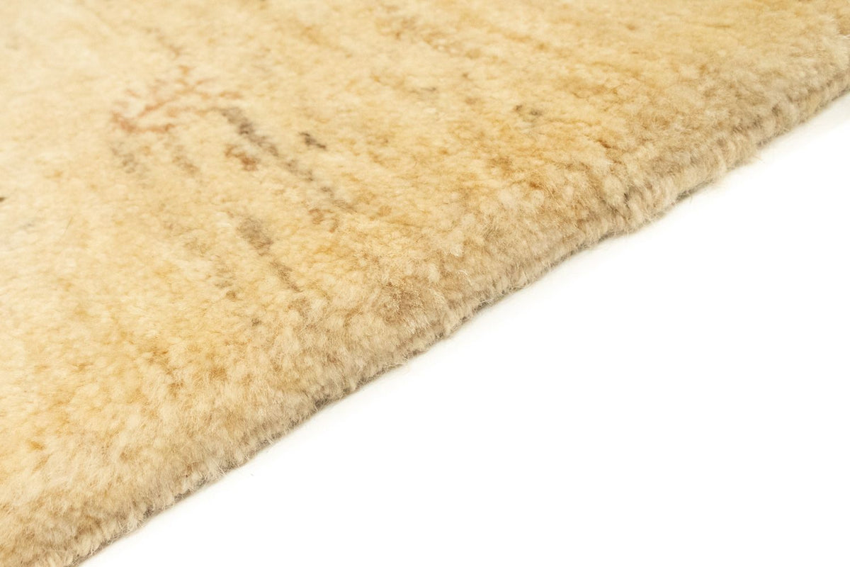 Gabbeh Tæppe - Loribaft Persisk - 179 x 126 cm - beige