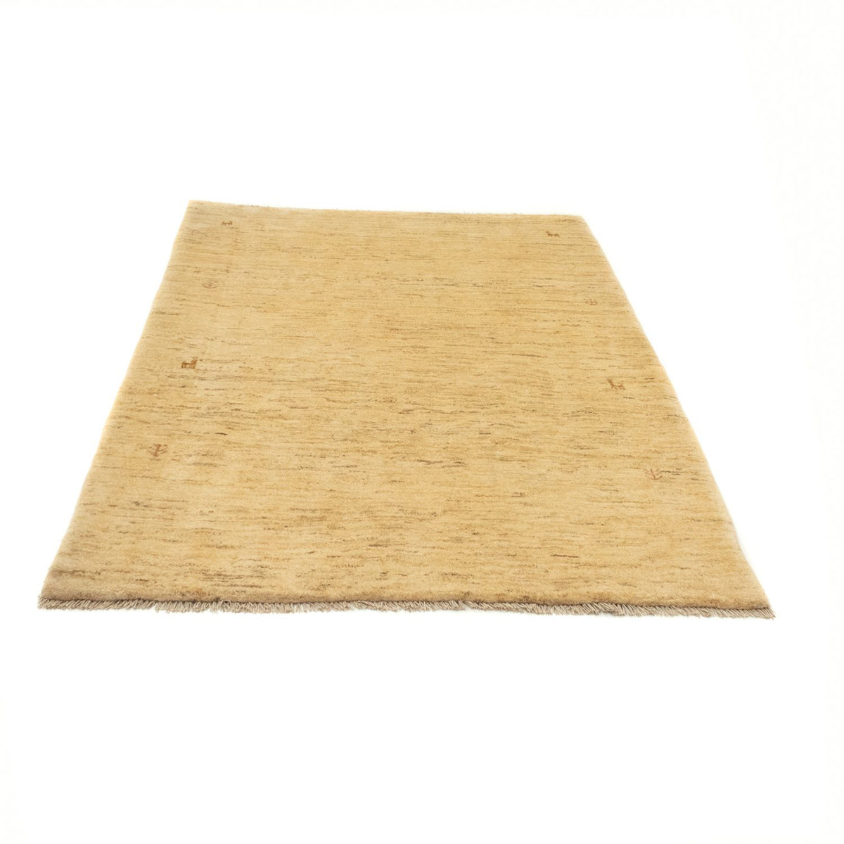 Gabbeh Tæppe - Loribaft Persisk - 179 x 126 cm - beige
