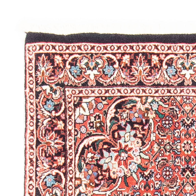 Persisk tæppe - Bijar - 142 x 67 cm - lysrød