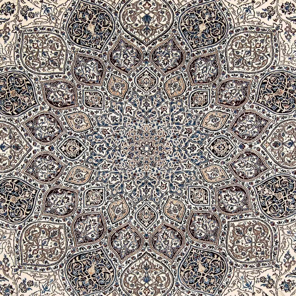 Persisk tæppe - Nain - Premium - 318 x 218 cm - beige