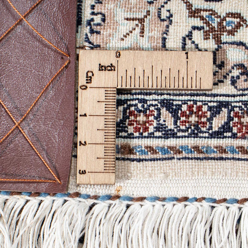 Persisk tæppe - Nain - Premium - 318 x 218 cm - beige
