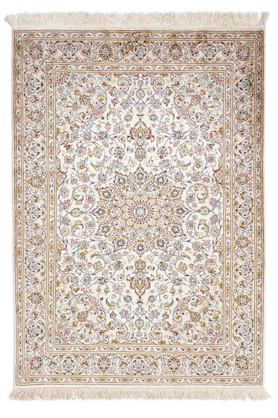 Qom Tæppe 100x147cm - Persisk tæppe