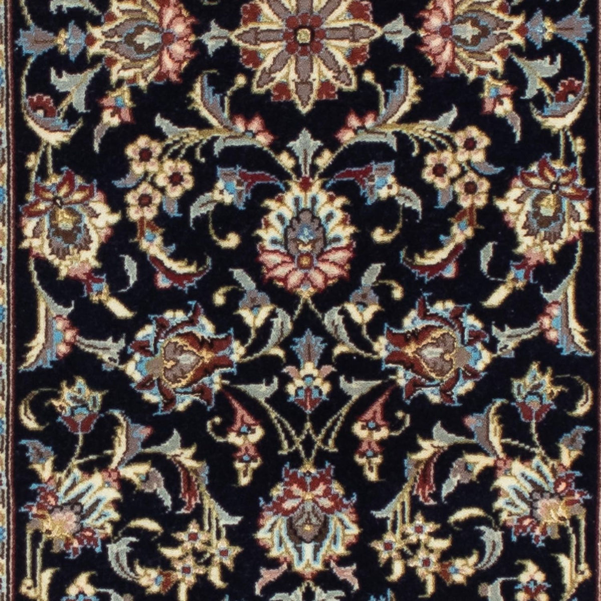 Løber Persisk tæppe - Ghom - 200 x 52 cm - grøn