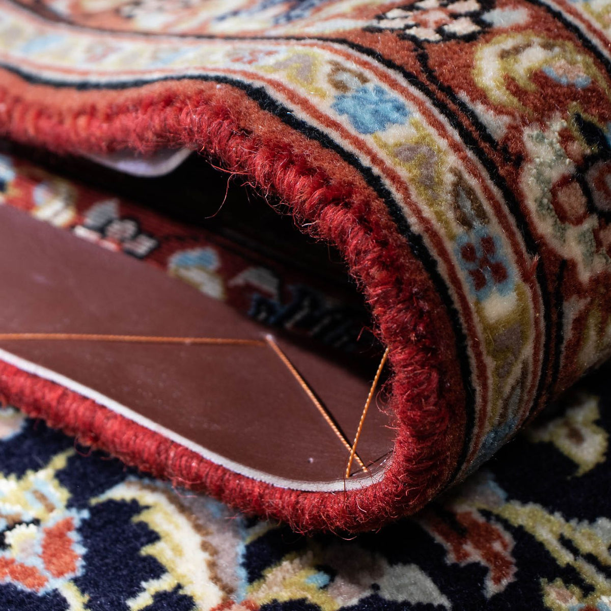 Løber Persisk tæppe - Ghom - 200 x 52 cm - grøn