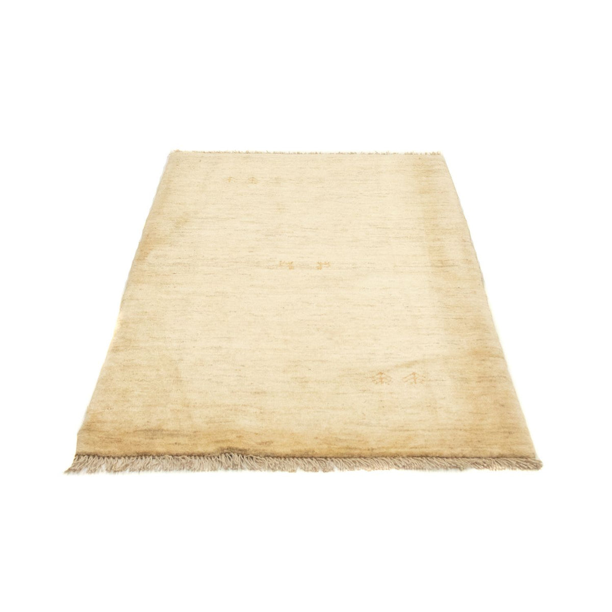 Gabbeh-tæppe - Persisk - 134 x 86 cm - beige