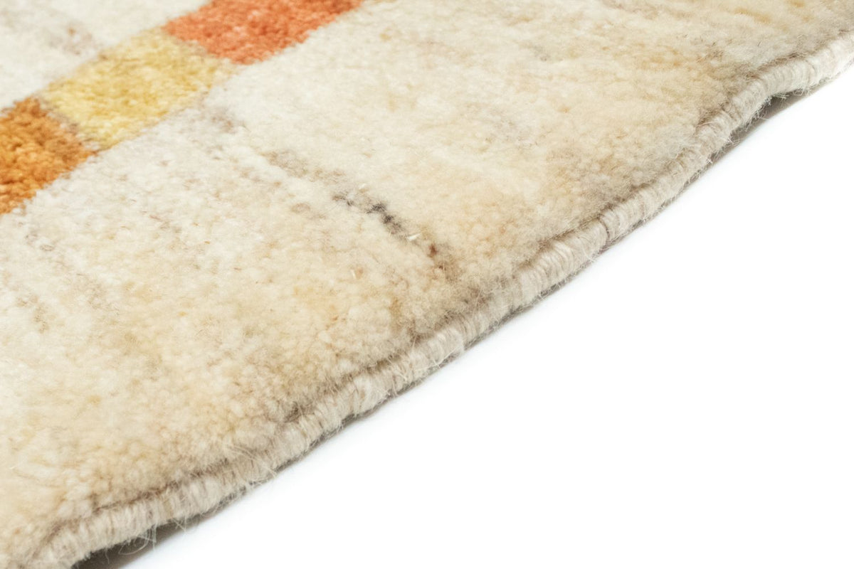 Gabbeh Tæppe - Loribaft Persisk - 178 x 128 cm - beige