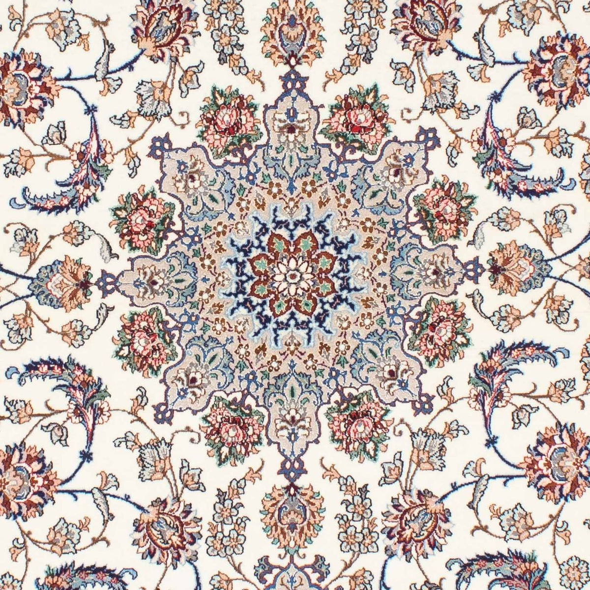Persisk tæppe - Isfahan - Premium - 230 x 145 cm - beige