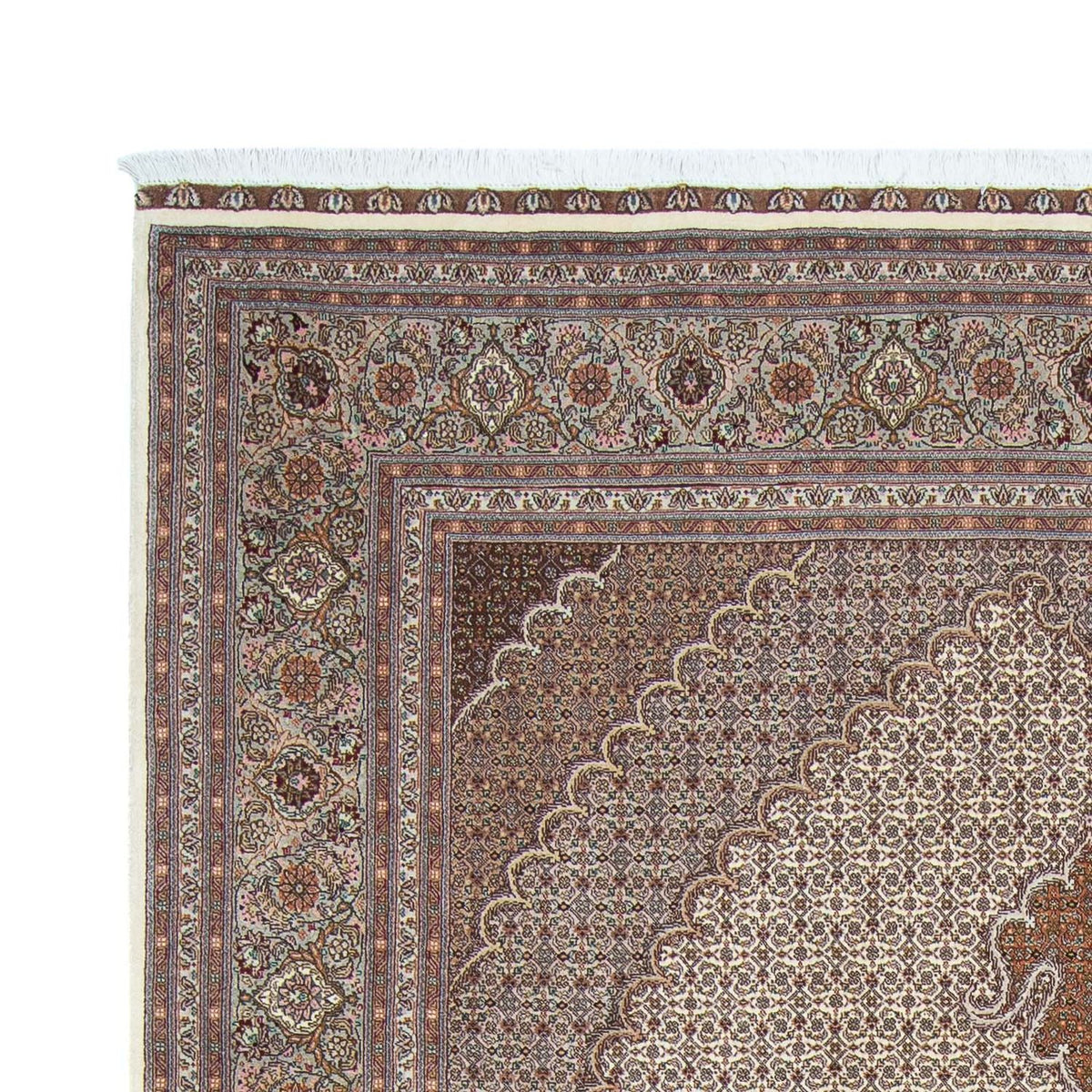Persisk tæppe - Tabriz - 304 x 200 cm - beige