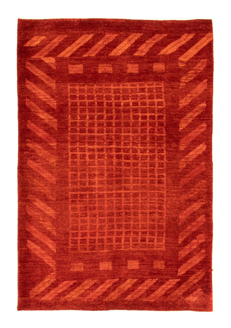 Gabbeh Tæppe - Loribaft Persisk - 172 x 119 cm - rød