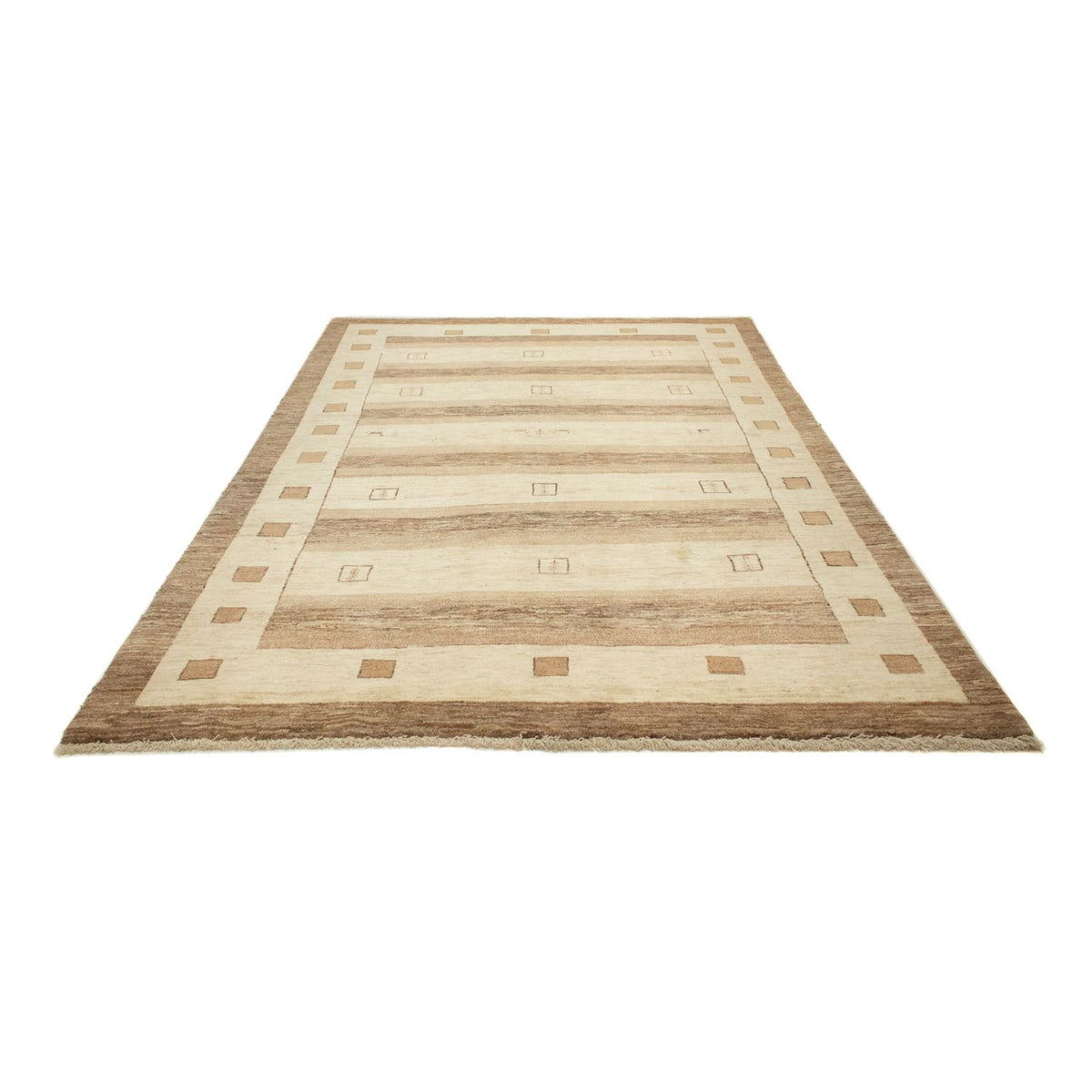 Gabbeh-tæppe - Persisk - 295 x 197 cm - beige