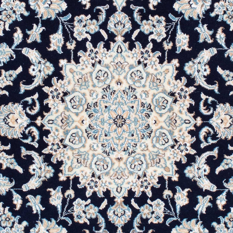 Persisk tæppe - Nain - Royal - 150 x 98 cm - mørkeblå
