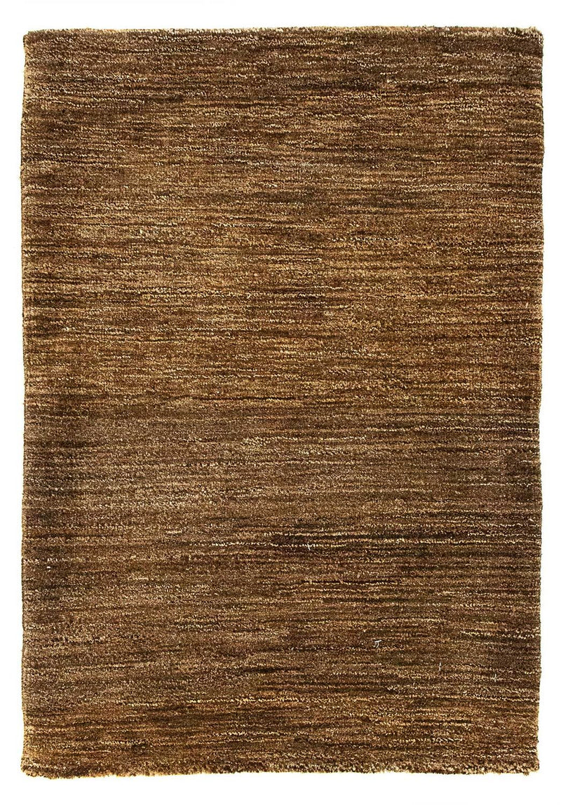 Gabbeh-tæppe - Indus - 92 x 66 cm - mørkebrun