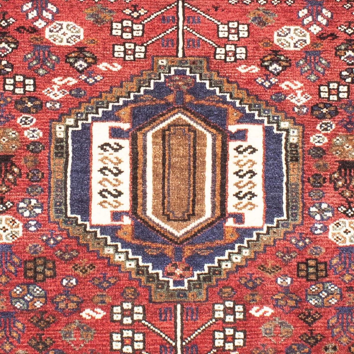 Persisk tæppe - Nomadisk - 154 x 104 cm - rød