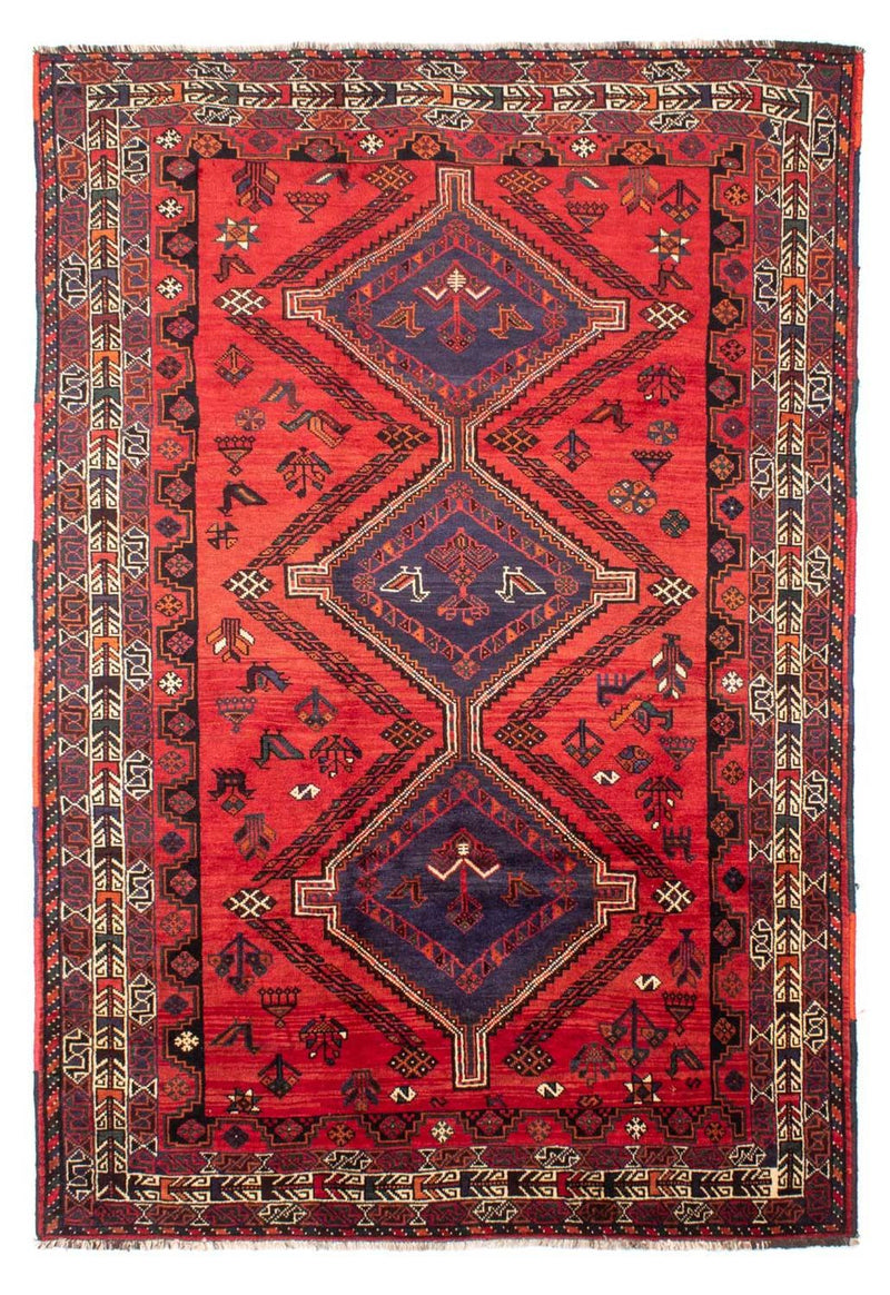 Persisk tæppe - Nomadisk - 287 x 200 cm - rød