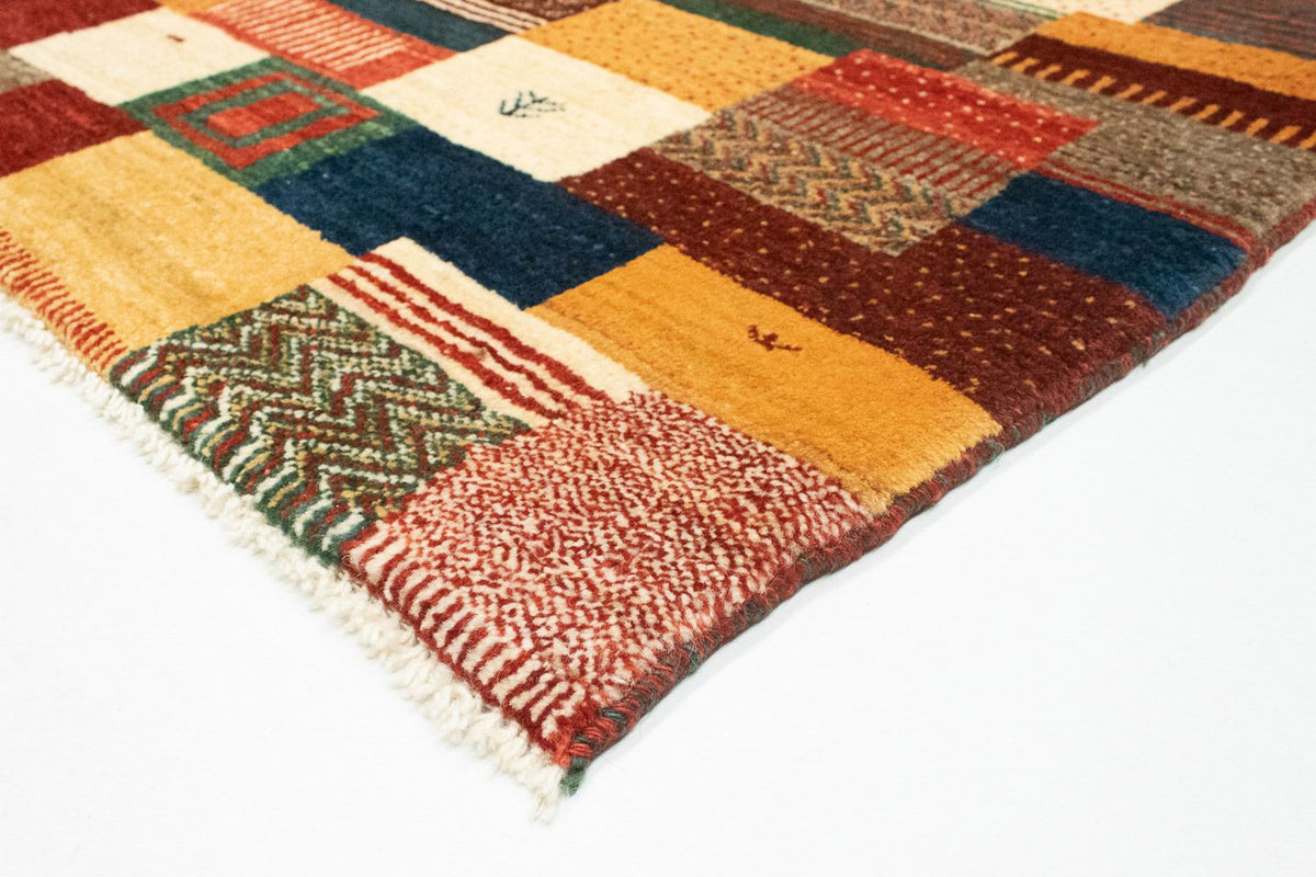 Persisk tæppe - Nomadisk - 194 x 150 cm - flerfarvet