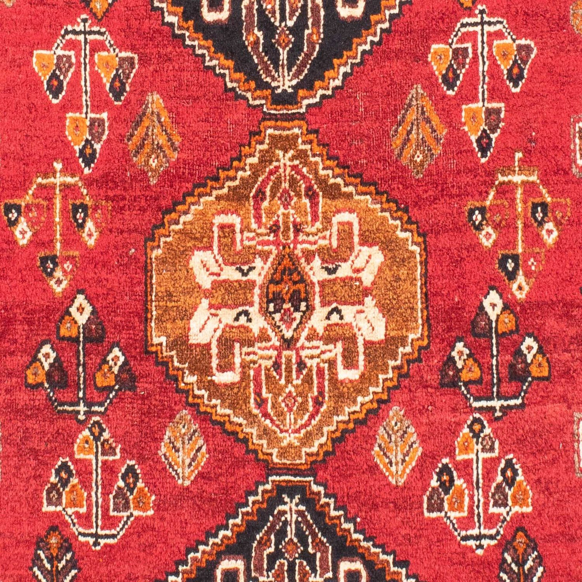 Persisk tæppe - Nomadisk - 165 x 111 cm - rød