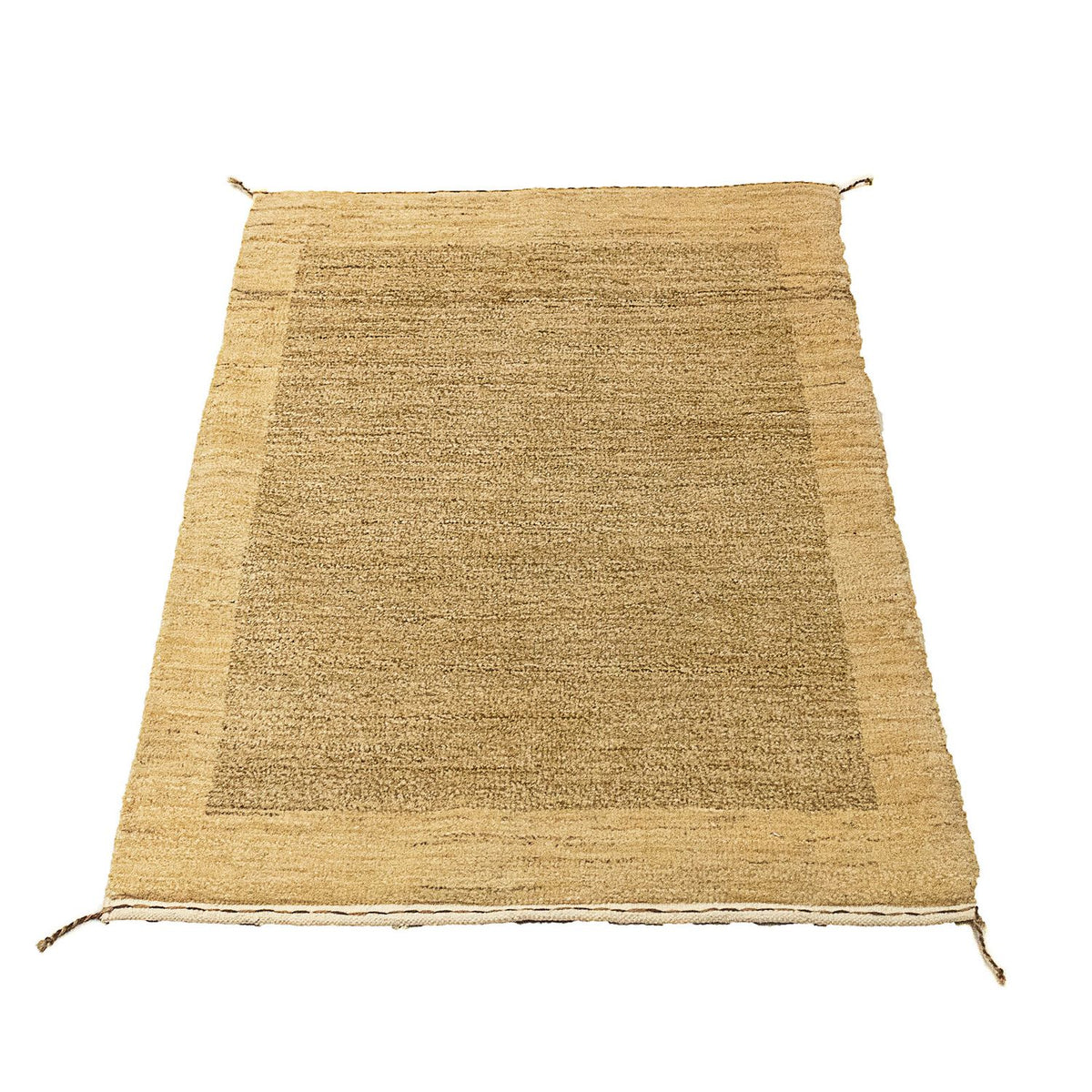 Gabbeh-tæppe - Indus - 92 x 60 cm - lys brun