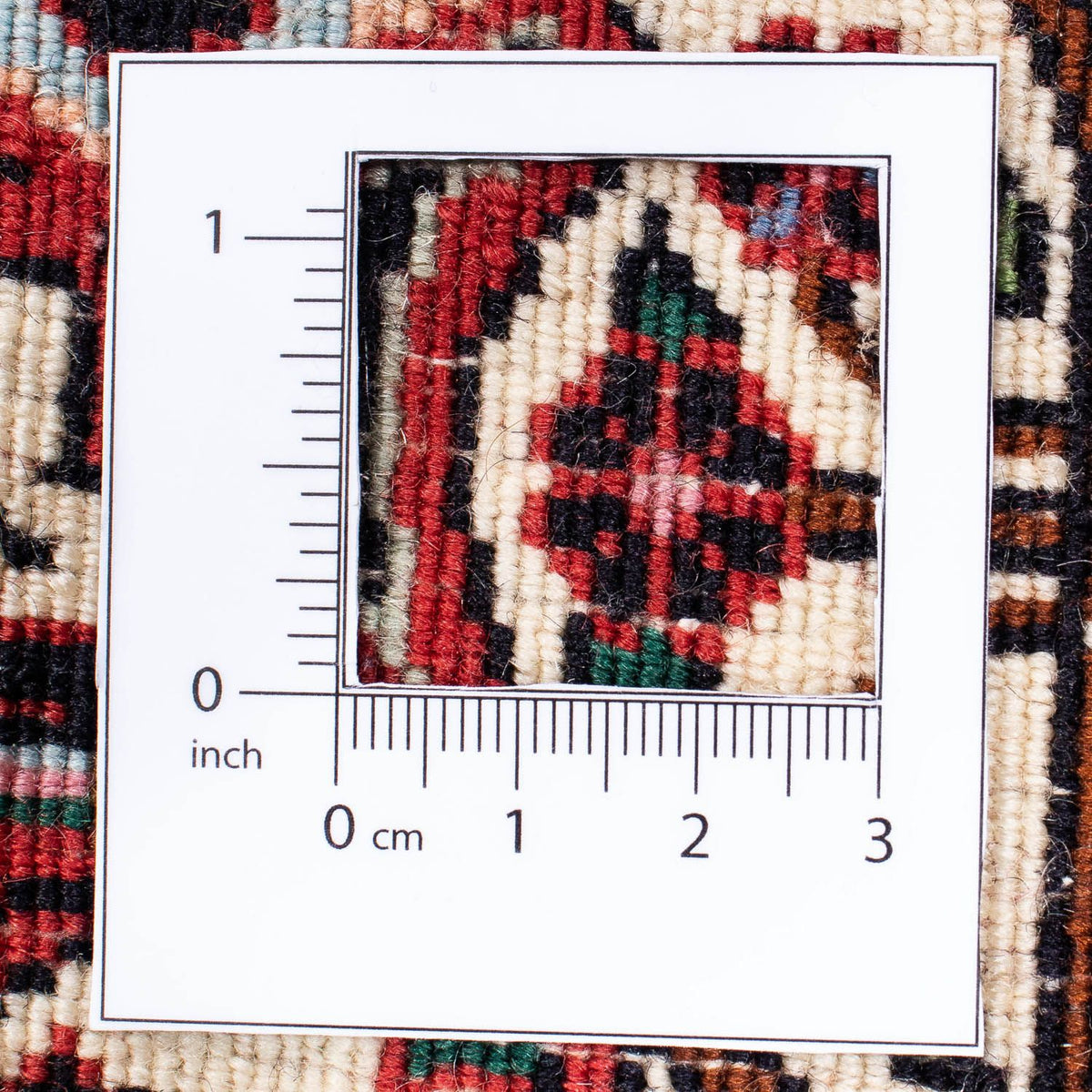 Persisk tæppe - Bijar - 247 x 168 cm - mørkeblå